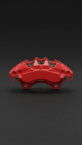 Aftermarket brake caliper with corrosion-resistant finish