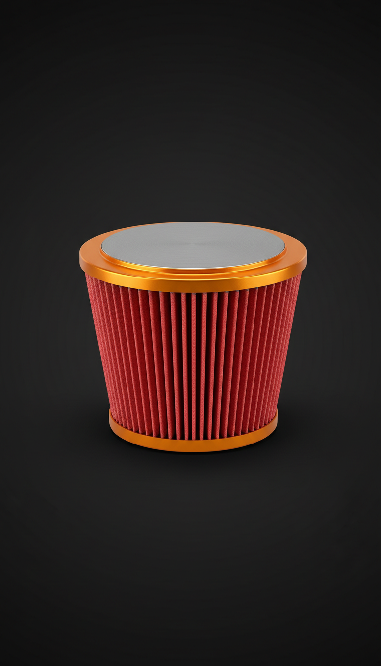 Performance air filter with high-flow media